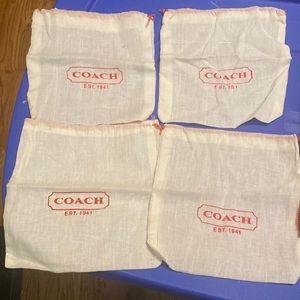 Small Coach Dust Bag (1)